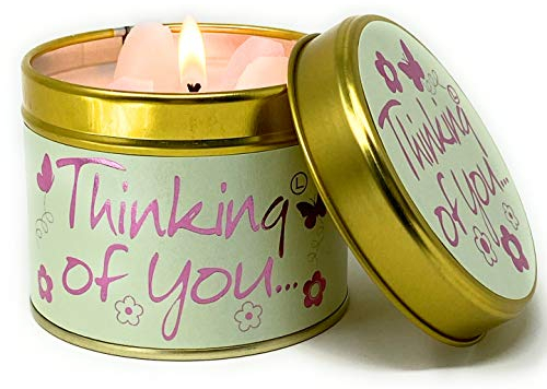 Lily-Flame Dosenkerze Thinking of You, ein herzliches Geschenk von Großbritanniens Best Loved Duftkerze, ethisch hergestellt, tierversuchsfrei, veganfreundlich