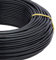 BENECREAT 2mm 55m Filo di Alluminio Nero Filo per Scultura in Metallo Pieghevole per la Creazione di Gioielli con Perline