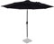 VONROC Parasol Recanati Ø300cm - Parasol Inclinable Rond - Anthracite/Noir - Terrasse Extérieure, Orientable à 360° - Grande Surface d'Ombrage - Robuste et Durable - Housse Parasol Incluse