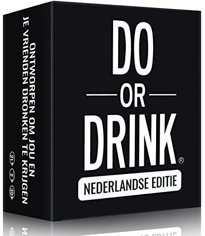 Do or Drink Niederländische Ausgabe - Trinkspiel aus den USA - EIN Saufspiel das auf keinem Festival