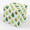 Avocado-Geschenkpapier, Obst-Party, Geschenk, flach gefaltet, 76,2 x 50,8 cm, 3 Bögen