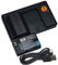 DSTE 7.4V 2600mAh LP-E6 Lithium Battery Pack(2 Packs) and Dual Charger Compatible with Canon LP-E6n and Canon EOS 5D Mark II/III, 5DS R, 7D, 7D Mark II, 80D, XC10 Camera