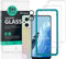 Ibywind Verre Trempé compatible avec Oppo Reno8 Lite 5G 6,43,vec Protecteur d'objectif de en métal,sans bulles
