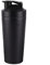 Protein-Shaker, Edelstahl, 750 ml, Sport, Fitness, Protein-Shaker, Eiweiß, schwarz
