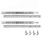 HELPMATE Nut Schubladenschiene 27 mm Länge 246 mm 2 Paar 4er Set Kugelauszug Schubladenauszug Schienensystem Schubladenführung Teilauszug Stahl verzinkt silber inkl. Befestigungsmaterial