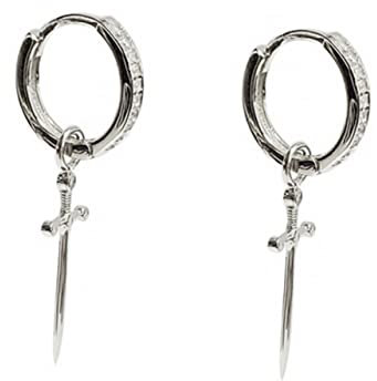GALPADA 1 Paar Ohrringe Sharingan Kontaktlinsen Für Die Augen Hochzeitsohrringe Für Bräute Kontakte Teilen Ornament-ohrringe Ryuk Ohrschmuck Zubehör Braut Kreuzen S925 Sterlingsilber
