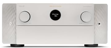 Marantz Cinema 40 9.4 Channel (125 Watt X 9) 8K UHD Home Theater AV Receiver with HEOS (Silver/Gold)