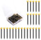 Clou pour images, serti de peintures murales lourdes, matériel de suspension murale pour miroir, ensemble de crochets avec clous pour accrocher des images de cadre photo 100 pièces (25mm de long)