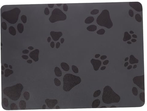 Toddmomy Absorbent Pet Feeding Mat Cat Dog Mats Thick Placemat Quick Dry Wipe Clean