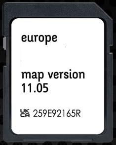 Scheda SD Navigazione GPS Europa 2023-11.05 - Compatibile con Renault Tomtom Live