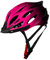 Casque de vélo pour adulte - Léger - Avec feu arrière réglable - Pour homme et femme - Rose