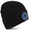 Ford Mustang Logo Beanie Mütze Schwarz