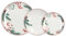Tognana Candy Christmas, Servizio piatti 18 pezzi, porcellana, Bianco