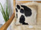 Provellus Sitzkissen aus echtem Kuhfell Patchwork 40x40cm mit Zipper (84-017)