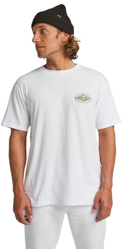 BILLABONG Diamond Vision T-Shirt, kurzärmlig, Weiß, XXL