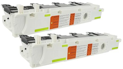 vhbw 2X Bac de récupération de Toner usagé Compatible avec Canon IR-ADV C5255, C5250, C5240, C5235, C5045, C5035, C5030, C5010 imprimante Laser