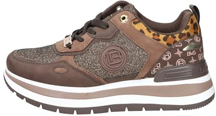 Laura Biagiotti Scarpe sneackers Alta Moda 9238 Scarpa Sportiva Invernale (Marrone, Sistema Taglie Calzature EU, Adulto, Donna, Numero, Media, 35)
