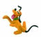 Bullyland 15347 - Spielfigur Walt Disney Mickey's Hund Pluto, ca. 8,3 cm, detailgetreu, ideal als kleines Geschenk für Kinder ab 3 Jahren, Gelb