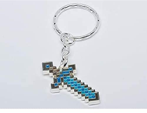 Minecraft Diamond Sword Portachiavi motivo spada diamanti