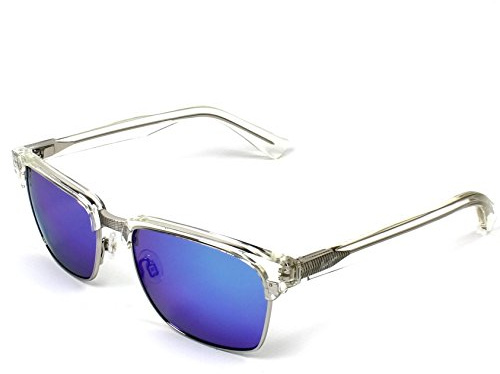 Maui Jim Unisex Sunglasses, Blue Hawaii Kawika Crysta, M, Blue Hawaii Kawika Crysta, M