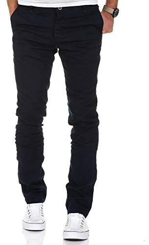 Amaci&Sons Herren Slim Fit Stretch Chino Hose Jeans 7100