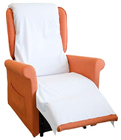 Wasserdichter Matratzenbezug ROVESI, EIN zertifiziertes Produkt Italienischer Handwerker, Äußerst saugfähig, weich, elastisch und wasserdicht. cm. 80 x 240 Lounge-Sessel