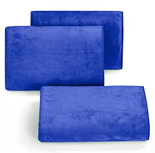 Eurofirany Handtuch Mikrofaser Schnelltrocknend Weich Schlicht Set 6-er Pack Oeko-Tex Sporthandtuch und Strandhandtuch