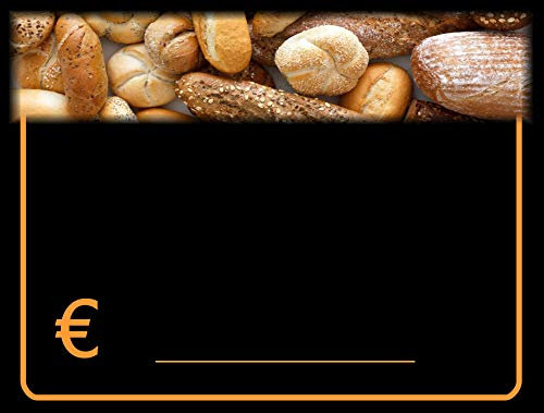 30 Preisschilder Plastikkartenhalter für die Bäckerei Lebensmittelrecht 8,3x11,3 cm. (Träger sind nicht enthalten)