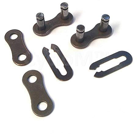 Hard to find Bike Parts 2x RALEIGH CHOPPER GRIFTER RALEIGH TWENTY SHOPPER ETC 1/2 x 1/8 CHAIN SPLIT CONNECTING LINKS GET 2 FREE SO YOU GET FOUR