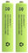 Soluminate AAA Solar Light Batteries Size AAA (600mAh) 1.2V Rechargeable Ni-MH green cells for garden solar lights (2-Pack)