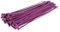 Gocableties Purple Cable Ties, 300mm x 3.6mm, Pack of 100, 12” Premium Nylon Zip Ties, Multi-Purpose Plastic Tie Wraps, Secure Self-Locking Mechanism, for Home, Garden, Office and DIY