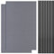 400 x 300 mm Fan Dust Filter, Aicharynic 2 Pieces PC Case Dust Mesh Filter Dust Protection Filter Cover PVC DIY PC Case Dustproof with Magnetic Strip for Computer/PC Case