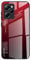 DEDUX Hülle für Xiaomi Poco X5 Pro 5G Handyhülle, Hülle Farbverlauf Glas und TPU Schutzhülle Case Cover für Xiaomi Poco X5 Pro 5G (Rot/Schwarz)