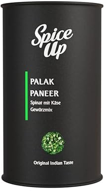 SPICE UP - Palak Paneer 140g - Spinat mit Käse Gewürzmix - Original Indische Gewürzmischung