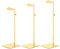 sourcing map Purse Display Stand Set 3 Pack Metal Adjustable Handbag Rack Single Hook Holder for Boutique Store - Gold