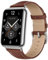 KoGiio Vintage Leder Armband für Huawei watch fit 2, Ersatz Weich Uhrenarmbänder, Metallschnalle Atmungsaktiv Ersatzarmband Kompatibel mit Huawei watch fit 2 Braun