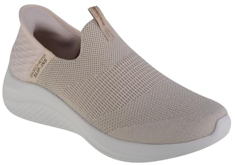 Skechers Ultra Flex 3.0-Glitter Me Slip-ins 149591-NTGD, Women Sneakers, Beige, 41 EU