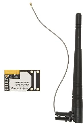 Haofy UART-zu-Ethernet-Seriellmodul, Schnelle Verbindung TCP-Server TCP-Client Transparente Übertragung UART-zu-WiFi-Ethernet-Modul für IoT