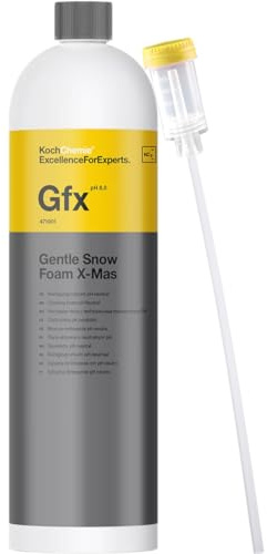 DFT Autoshampoo Sets: KochChemie GFX GentleSnowFoam X-Mas 1L+Dosing Cap