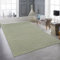 Teppich-Traum Outdoor Teppich Wohnzimmer Balkon Garten Hoch-Tief-Effekt Boho Style kurzflor Bogenmuster Uni grün, 160 x 220 cm