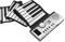 COMETX 61 Keys Piano 61 Keys Roll Up Piano Keyboard Portable Soft Silicone Electronic Piano with Built-in Speaker LCD Display Recording MIDI Function for Adults Beginners