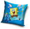 Carbotex Schwammkopf Spongebob Motiv Kissenhülle Kissenbezug 40x40 cm (SBOB224028)