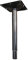 Set mit 1 Metall-Tischbeinen, verstellbaren Edelstahl-Möbelbeinen, robuste Frühstücksbar-Teleskop-Stützfüße für Schreibtisch, Esstisch, Computertisch, mit Schrauben, Silber (20 cm