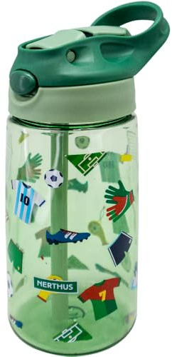 NERTHUS FIH 1344 Botella Infantil Reutilizable Libre de BPA Boquilla plegable, Ergonómica, Resistente, Duradera, Ligera