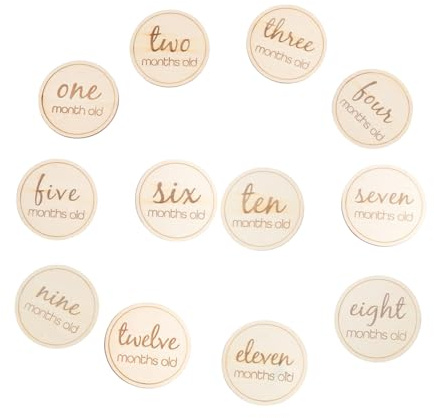VICASKY STK Meilensteinkarten für Babys Neugeborenes Zeichen Requisiten zum Fotografieren für Babys photoshooting Accessoires fotokarten Fotogeschenke Neugeborene Karten