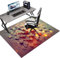 180 x 200 cm Tapis de Protection du Sol pour Chaise de Bureau, Tapis Gaming Sol, Tapis de Protection du Sol pour sols durs, Tapis de Sol bureau pour Chaise de Bureau stratifiée, Bureau et Chambre