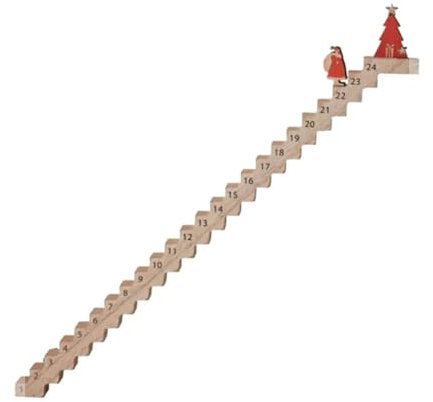 Climbing Santa Adventskalender 2024 Holz Treppe Klettern Weihnachten Adventskalender Countdown 2 Kalender Weihnachtsmann Treppe