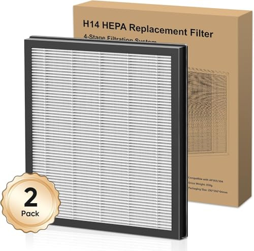 DAYETTE AP303/304 Ersatz-H14 HEPA-Luftreinigungsfilter, Original-Filter