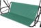 Gemsaya Replacement Garden Swing Seat Cover, Durable 600D Oxford Fabric Waterproof Hammock Furniture Swing Chair Cover, Fit for 2 and 3 Seater Swing Chair 148 x 50 x 50 cm, Green