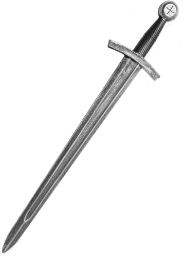 Spinosaurus 27 Knight Sword for Kids,Medieval Sword Long Plastic Warrior Sword for Halloween Costume Sword Prop Fancy Dress Accessories
